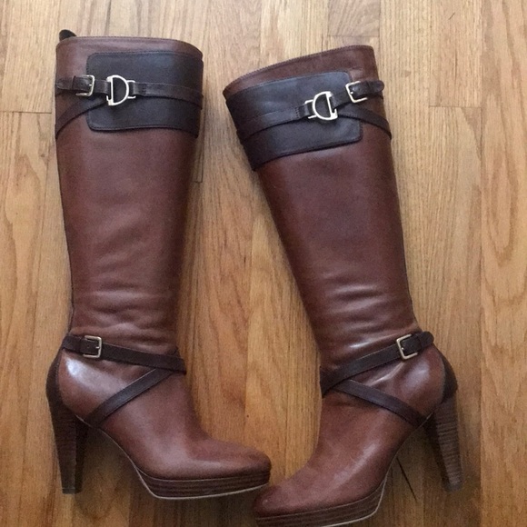 cole haan high heel boots